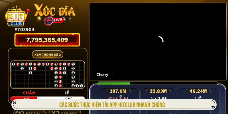 Các bước thực hiện tải app HITCLUB nhanh chóng
