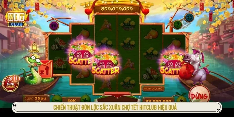 Sắc Xuân Chợ Tết HITCLUB Chơi Slot Tết Nhận Lộc Đầu Năm Chiến thuật đón lộc Sắc xuân chợ tết HITCLUB hiệu quả