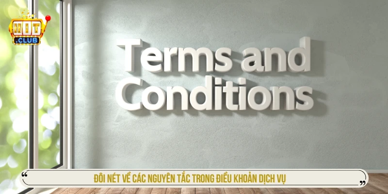 Đôi nét về các nguyên tắc trong điều khoản dịch vụ 